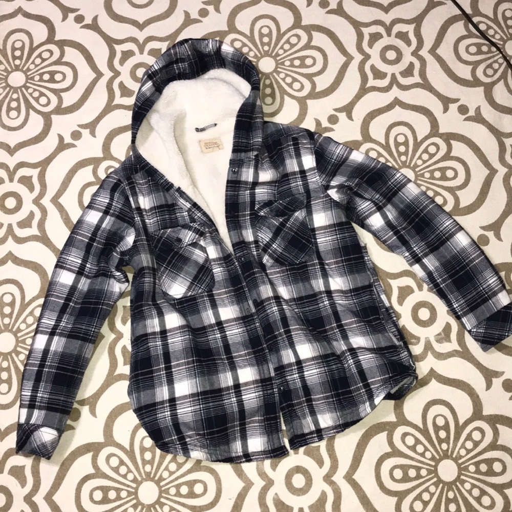Plaid sweater